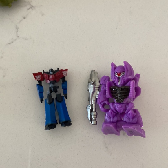 Tiny turbo micro Transformers 8 pieces - Picture 2 of 4